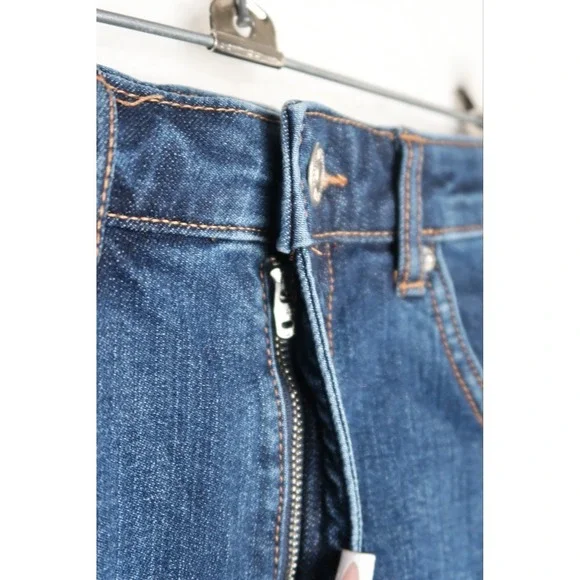 Zara Kids Girls Dark Wash Denim Skirt Sz M Outdoor Summer Spring Vacation Glam - Picture 3 of 8